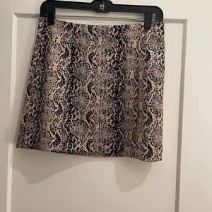 Free people printed skirt